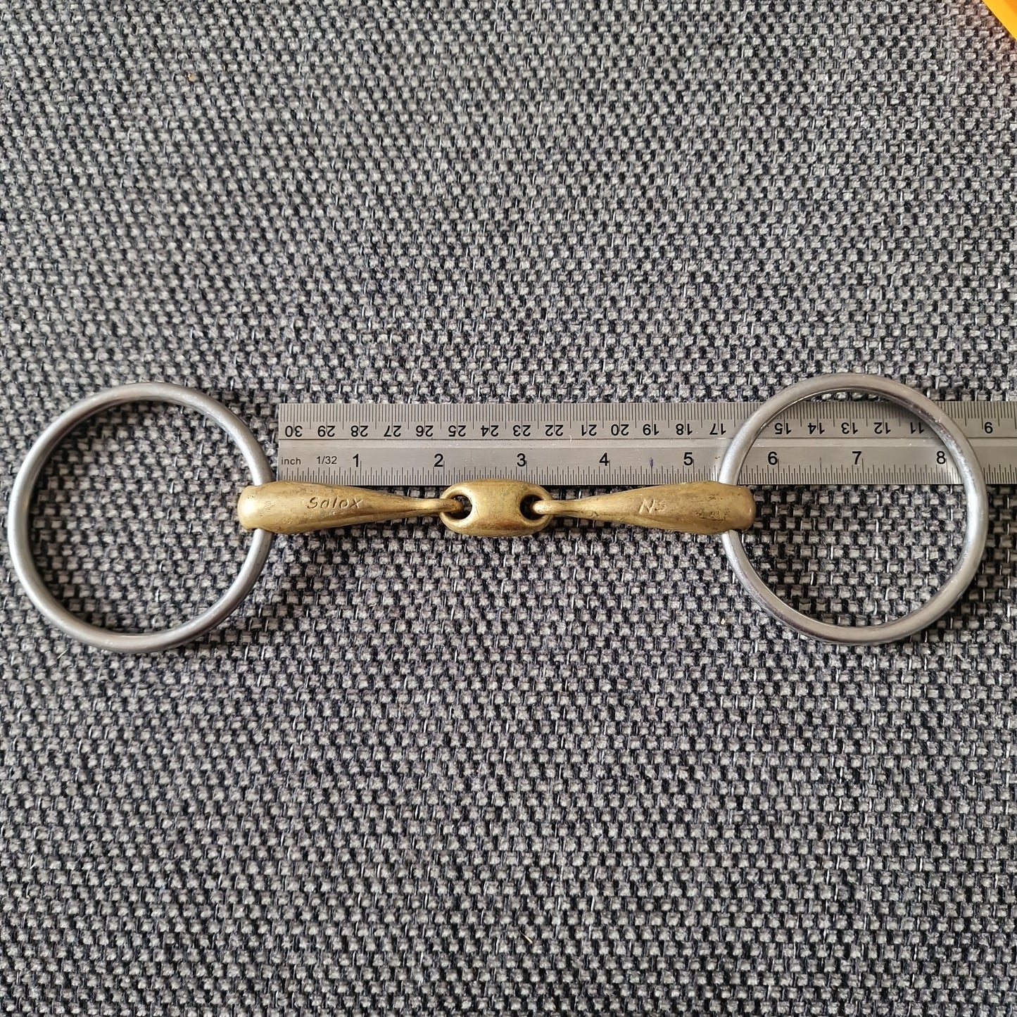 5.25" Neue Schule loose ring Team Up Lozenge Snaffle Bit B916