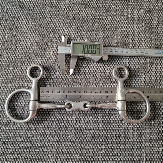 5.5" hanging cheek french link snaffle bit B36