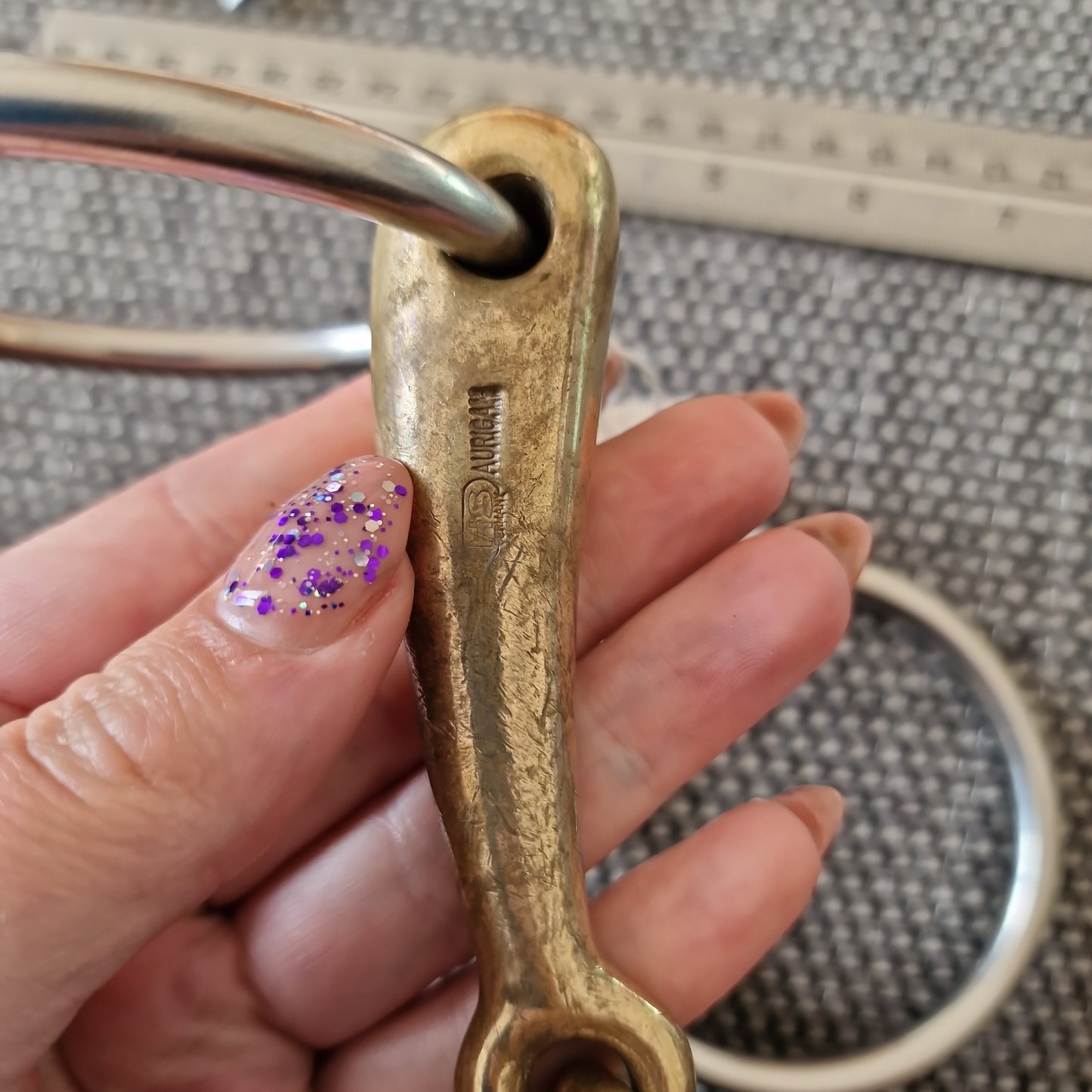 5.75" Sprenger Jointed Loose Ring Snaffle bit B795