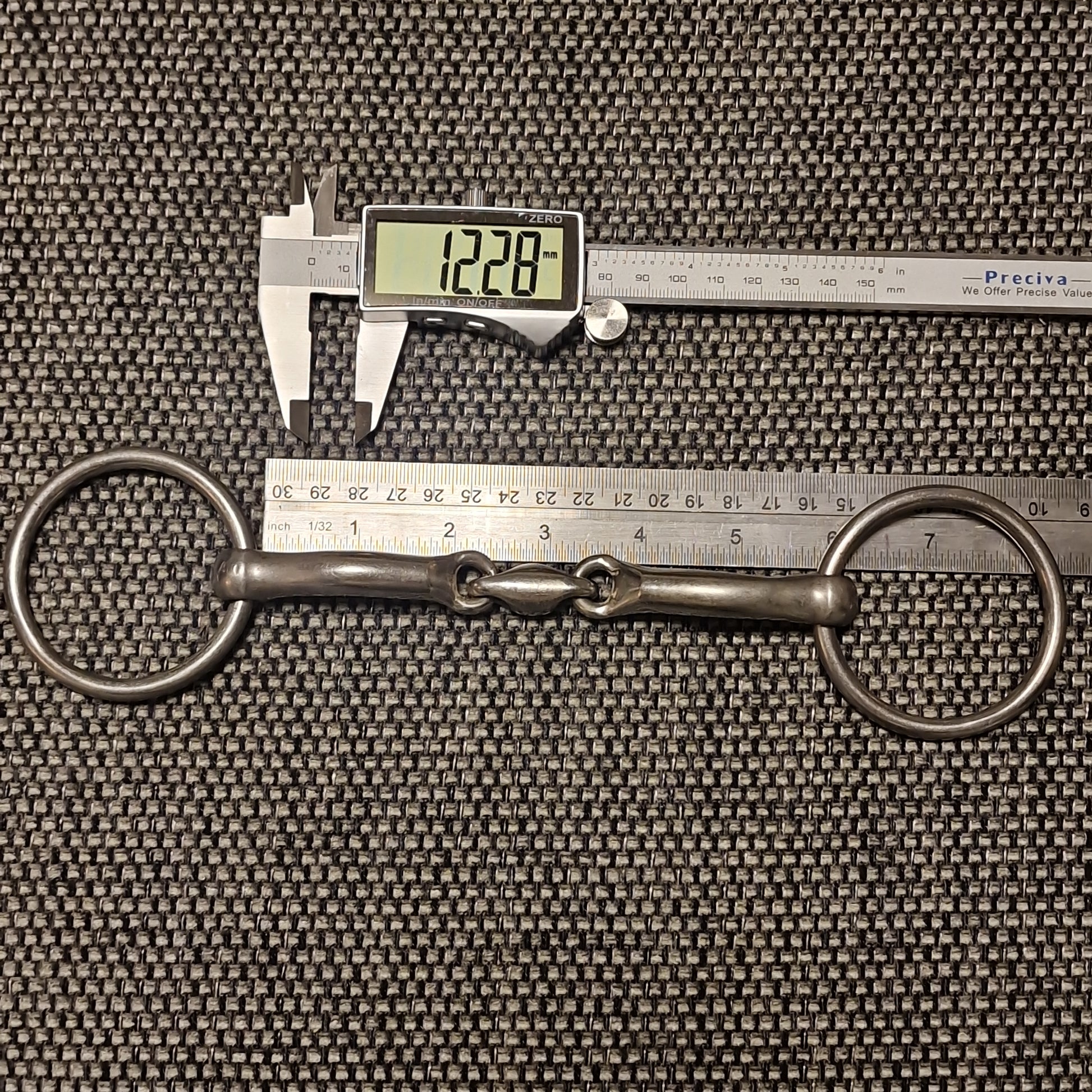 5.75" Informed Designs Liberty Loose Ring Lozenge snaffle bit B207 ...