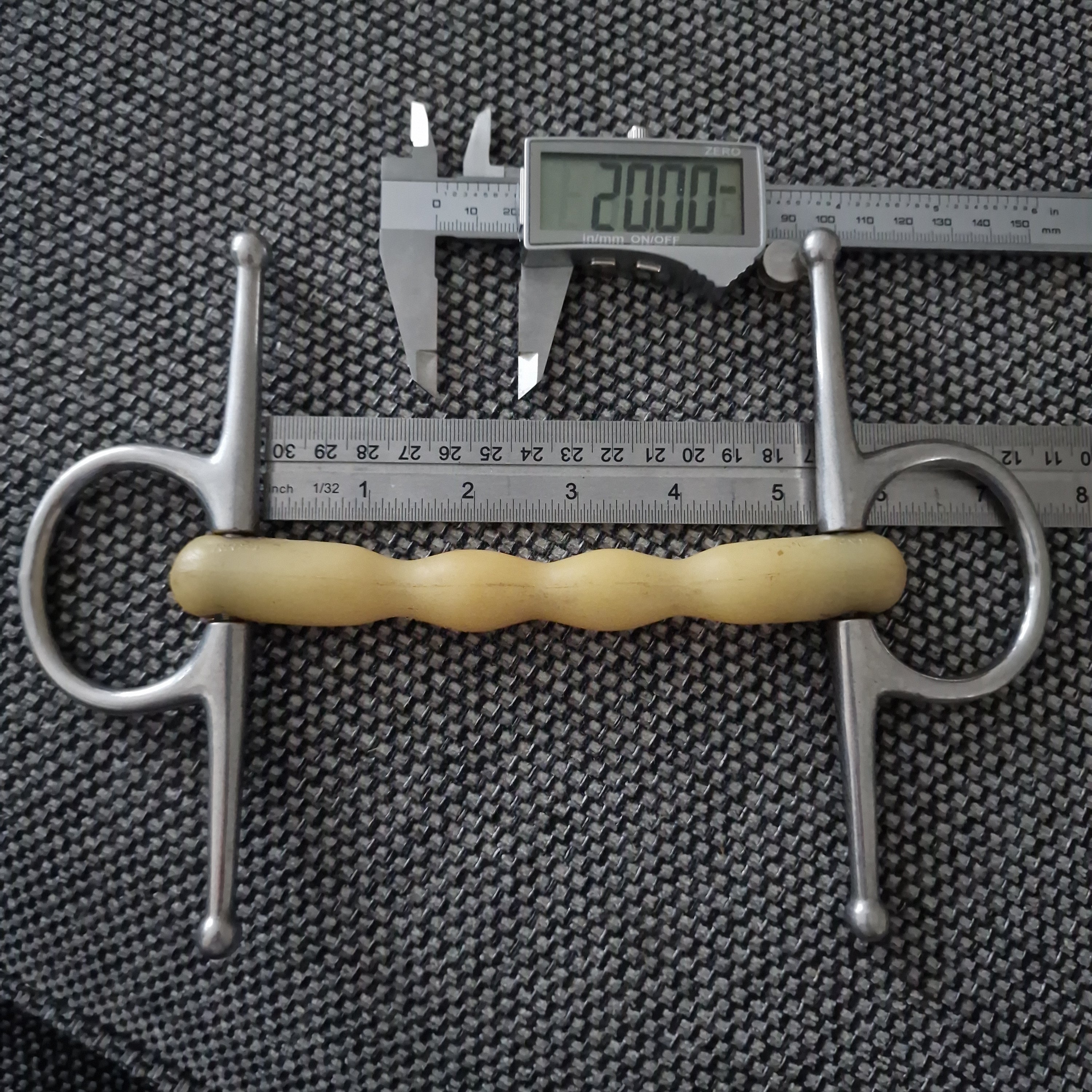 Full Cheek Low Port Mullen Mouth Snaffle Bit | Sweet Iron | Horse Training Bit