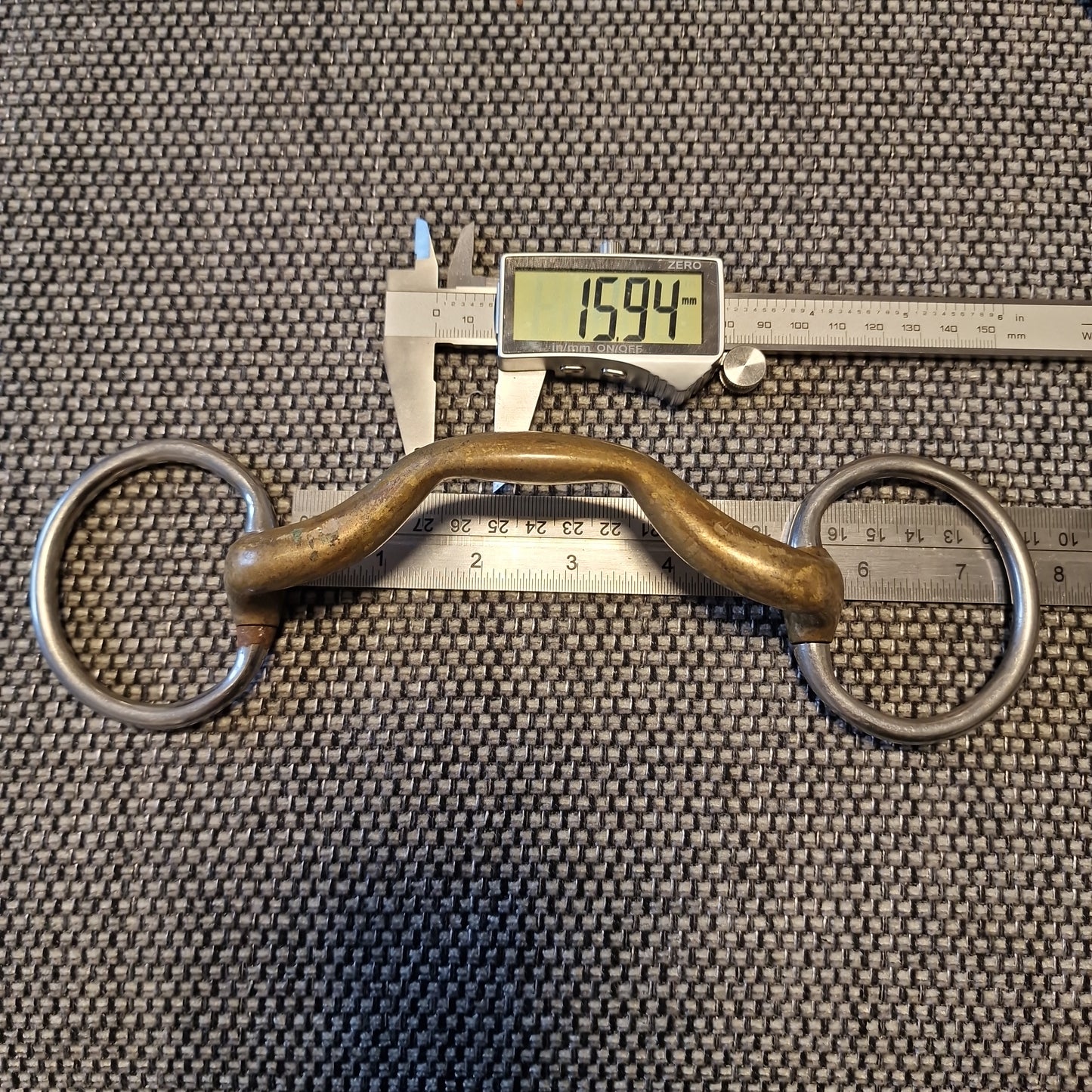 5" Sprenger KK Correction schooling eggbutt snaffle Bit B1009