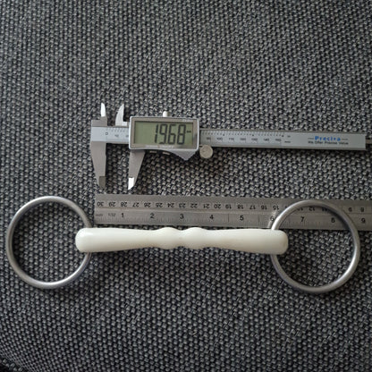 5.75" Flexi Mullen Loose Ring Snaffle bit B853