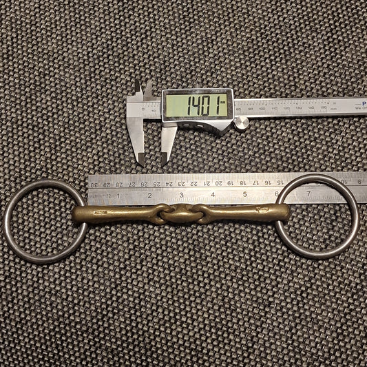 5.75" Sprenger KK Loose Ring Lozenge Bradoon snaffle bit B534