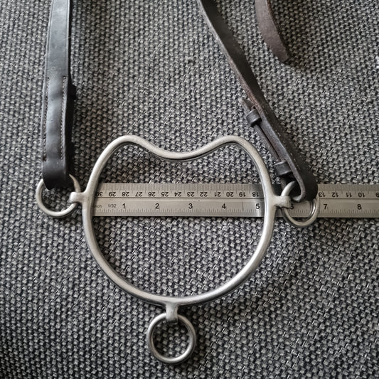 5" chifney with headstrap Bit B1041