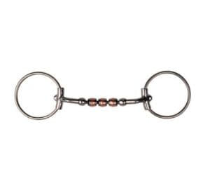Metalab Loose Ring snaffle rollers 10mm