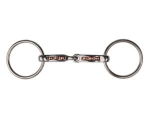 Metalab Loose Ring snaffle rollers 15mm