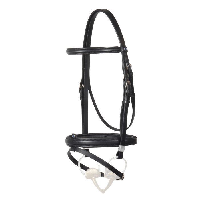 Stubben Bridle Waterford with removable flash cavesson noseband