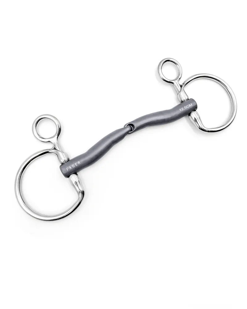 Fager Greta Titanium Hanging cheek Snaffle