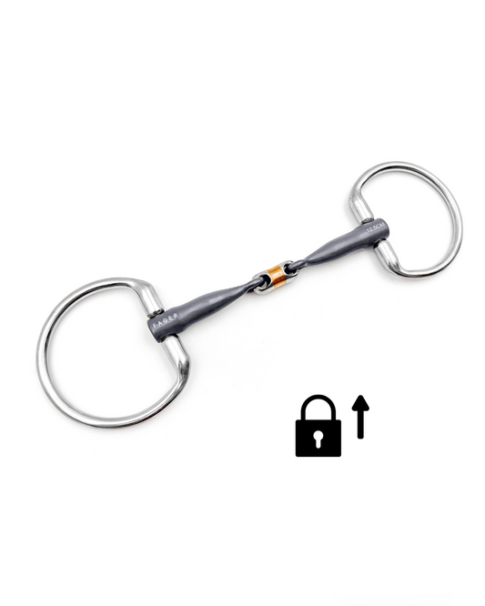 Fager Mia Titanium eggbutt snaffle