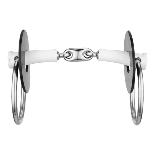 Nathe Loose ring Locking Lozenge Snaffle Bit