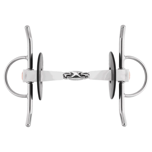 Nathe Full Cheek Lozenge Snaffle Bit