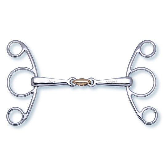 Stubben Soft Strong 'Butterfly Snaffle' elevator bit