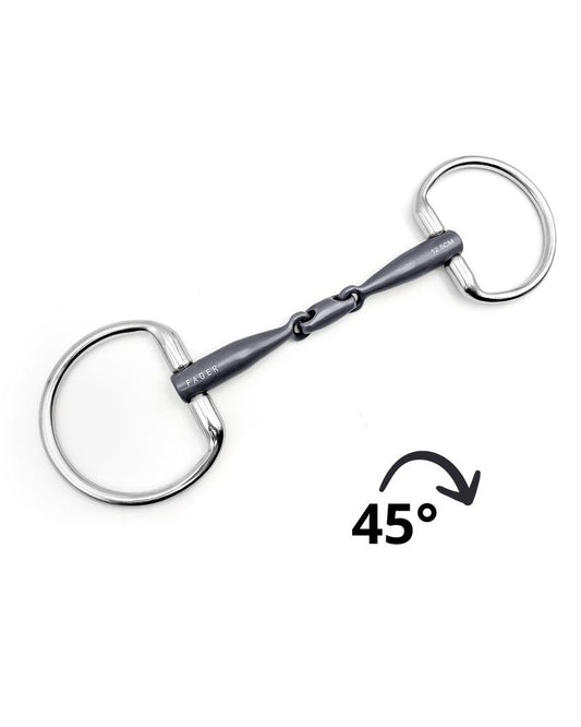 Fager Thilde Titanium eggbutt snaffle