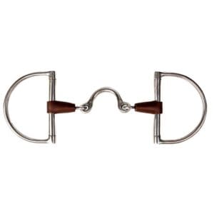 Metalab D-ring snaffle Segundo, leather 18mm