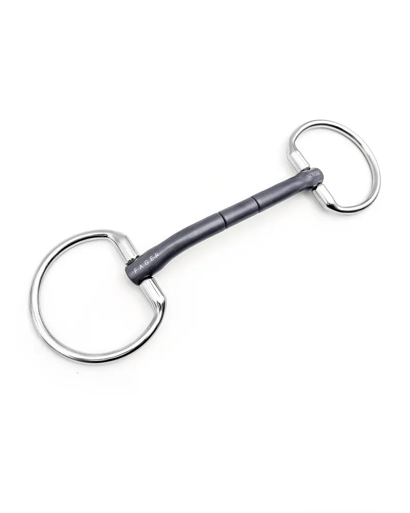 Fager Nikita Titanium Barrel Eggbutt snaffle