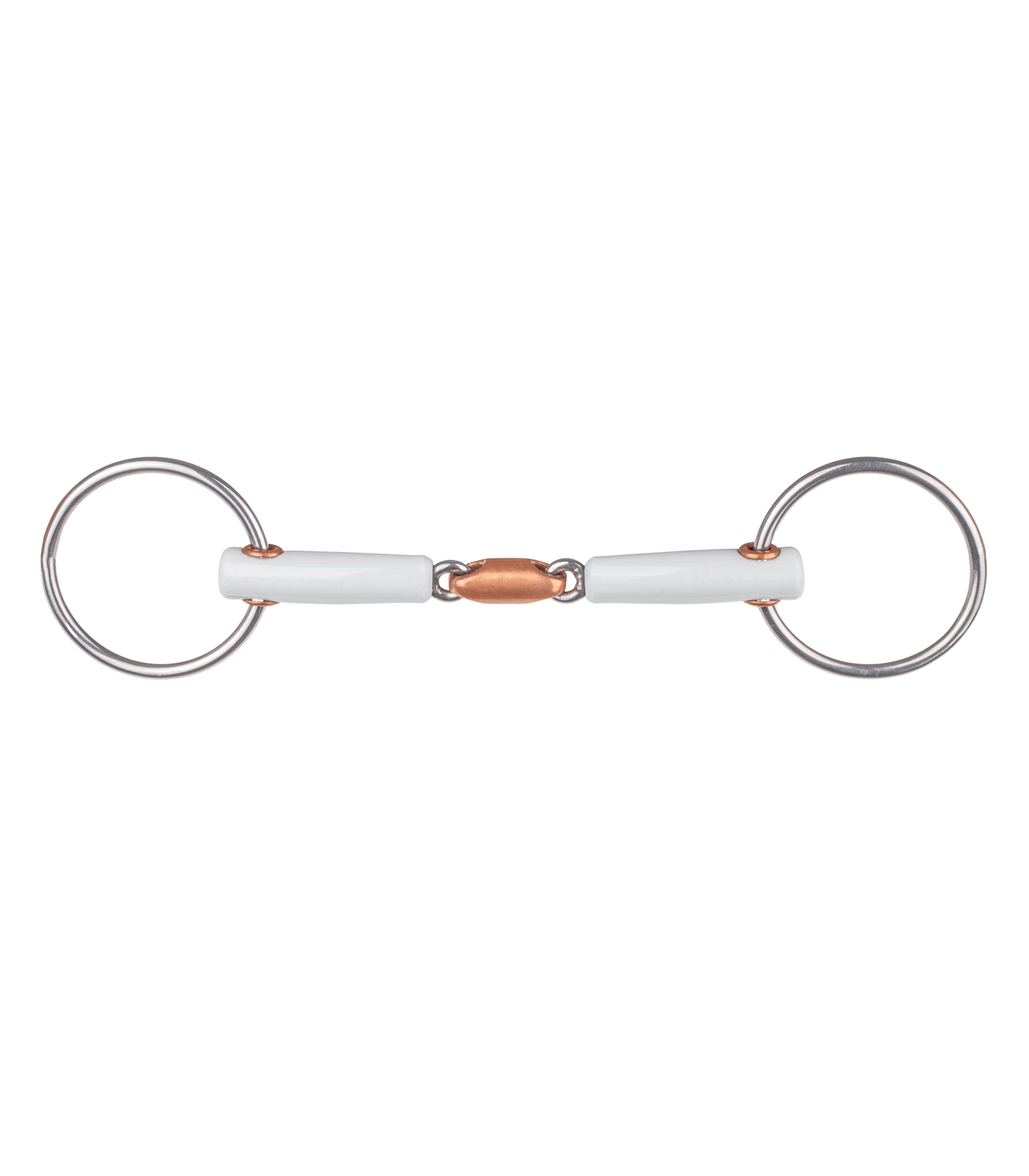 Beris copper lozenge loose ring snaffle bit