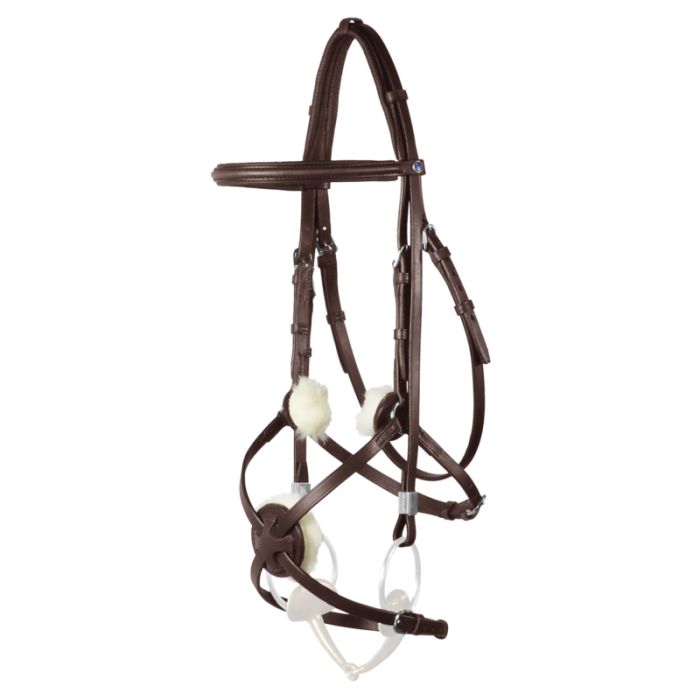 Stubben Bridle Leitrim with grackle noseband