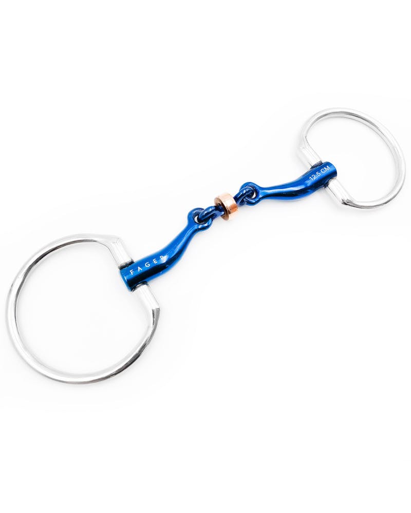 Fager Sally titanium Eggbutt Snaffle