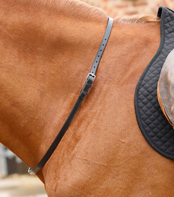 Premier Equine Altino Horse Neck Strap Black