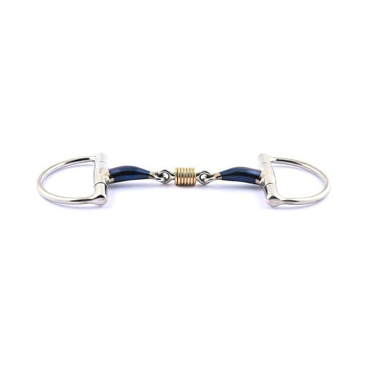 Jump'in Sweet Iron Copper Roller Eggbutt Snaffle Bit