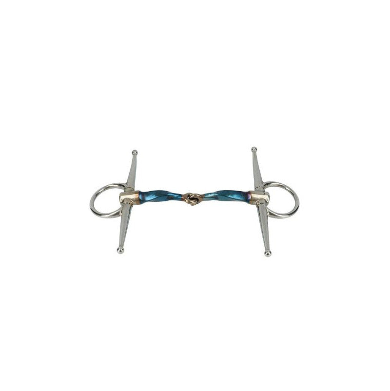 Trust Sweet Iron Slow Twist Locked Full Cheek Snaffle