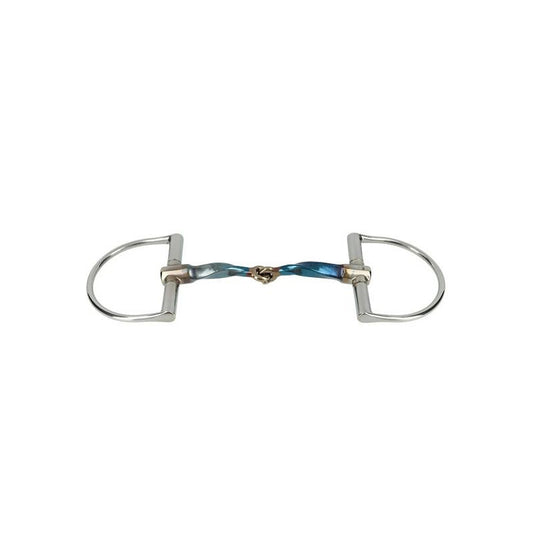 Trust Sweet Iron Slow Twised Locked D-ring Snaffle