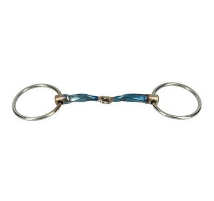 Trust Sweet Iron Slow Twist Loose Ring Snaffle