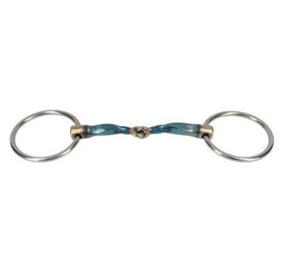 Trust Sweet Iron Slow Twist Locked Loose Ring Snaffle