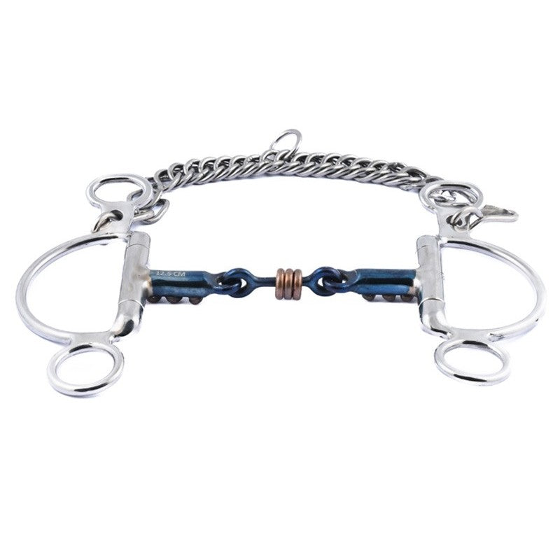 Jump'in Mors Felipe Sweet iron Tom Thumb eggbutt 2.5 ring gag bit