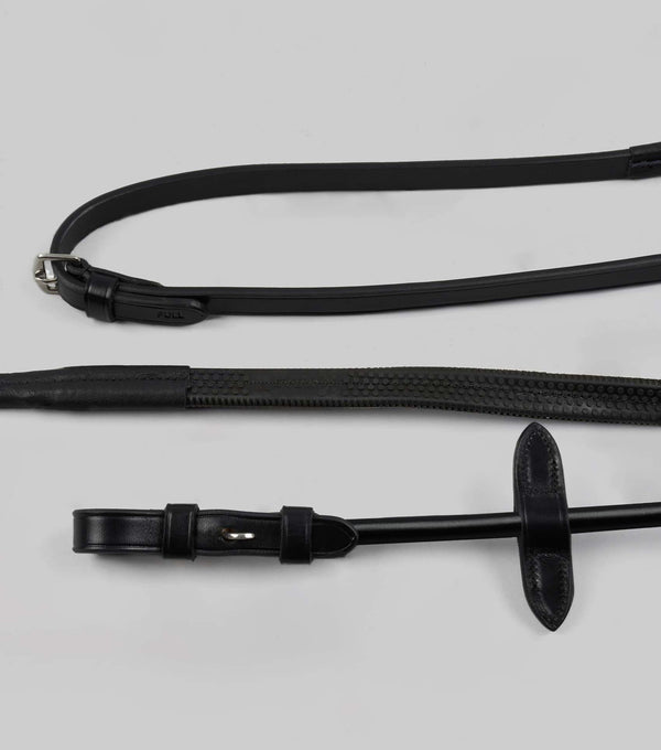 Premier equine Finetti rolled leather reins