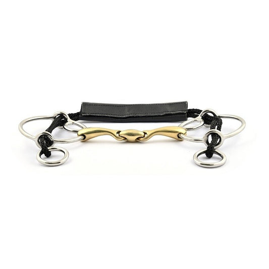 Jump'in Copper Lozenge Curb Gag Bit