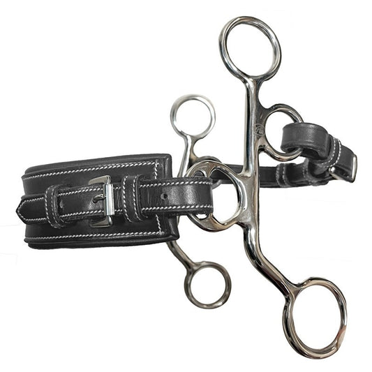 Jump'in Hackamore - Rectangular  - Short Shank