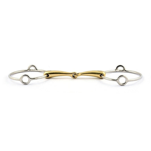 Jump'in Copper Jointed Balding Gag Bit