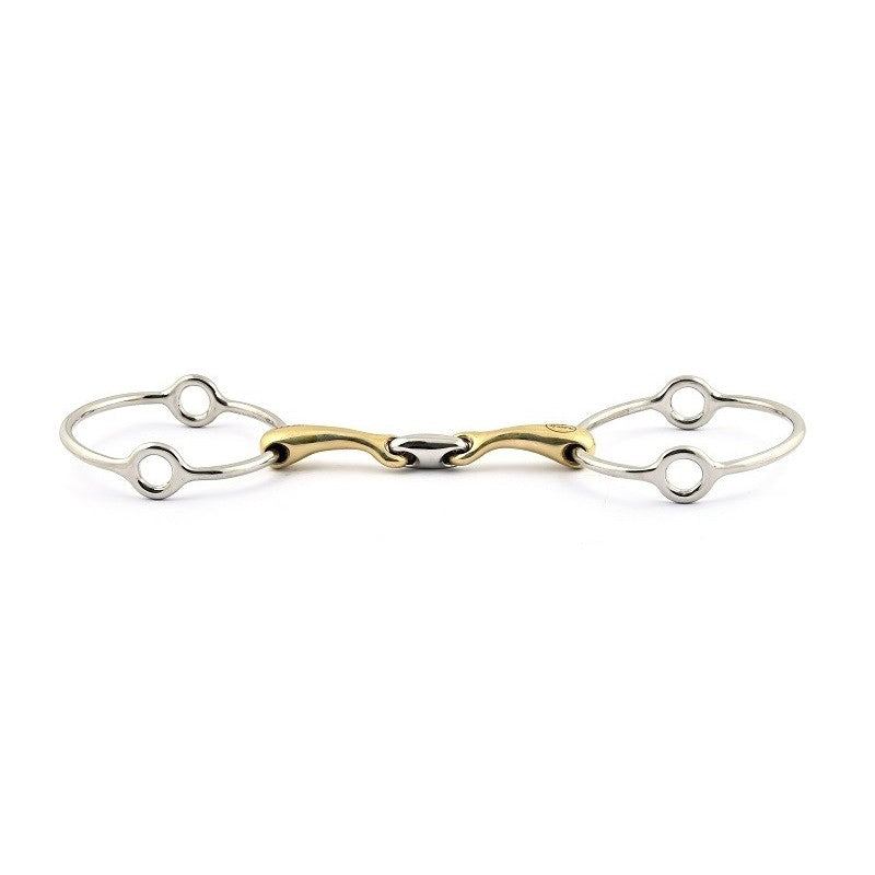 Jump'in Copper Lozenge Locking Balding Gag Bit