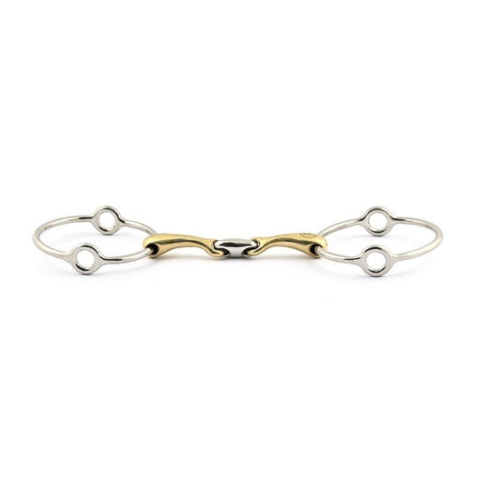 Jump'in Copper Lozenge Locking Balding Gag Bit