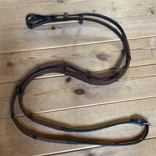 Jump'in Rubber with Notches Reins - One collection