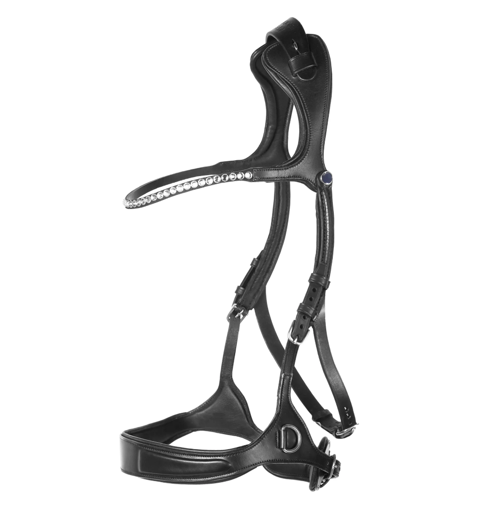 Stubben Freedom II Bitless Bridle With Crystal Browband
