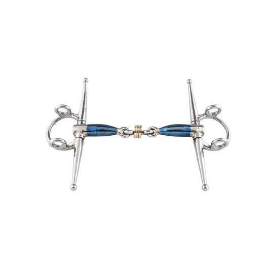 Trust Sweet Iron Brass Ring Roller Nelson gag Bit