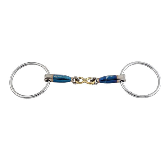 Trust Sweet Iron French Link Loose Ring Snaffle