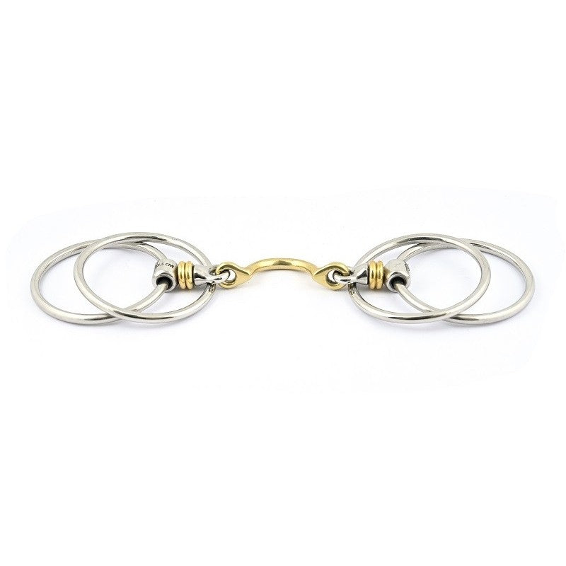 Jump'in Copper Roller Segundo Wilson Snaffle Bit