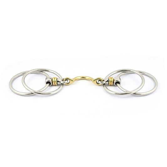 Jump'in Copper Roller Segundo Wilson Snaffle Bit