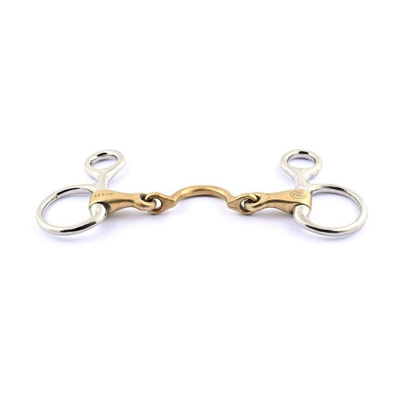Jump'in Copper Segundo Hanging Cheek Snaffle Bit