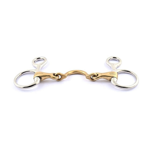 Jump'in Copper Segundo Hanging Cheek Snaffle Bit