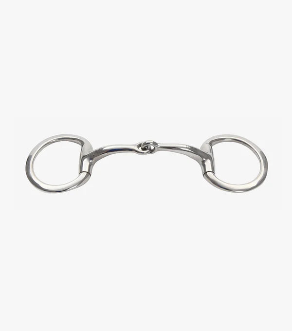 Premier Equine Curved Mouth Eggbutt Snaffle