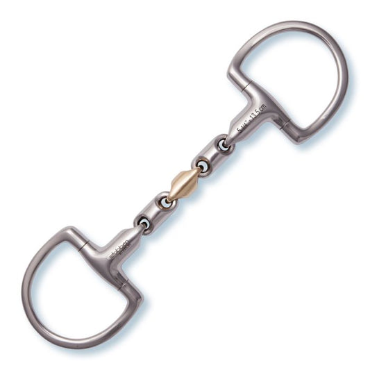 Stubben SWEET copper link waterford D-ring max-relax bit