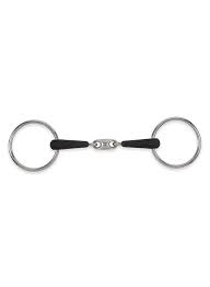 Shires Equikind+ Rubber Lozenge Loose Ring Snaffle Bit