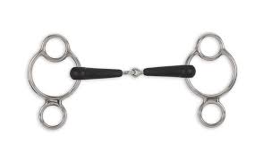 Shires Equikind+ Rubber Jointed Universal Gag Bit