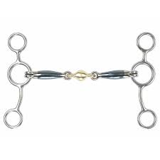 Shires Sweet Iron Copper Lozenge Tom Thumb Gag Bit