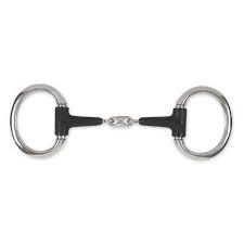 Shires Equikind+ Rubber Lozenge Eggbutt Snaffle Bit